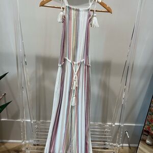 Elan Multicolor Striped Jumpsuit